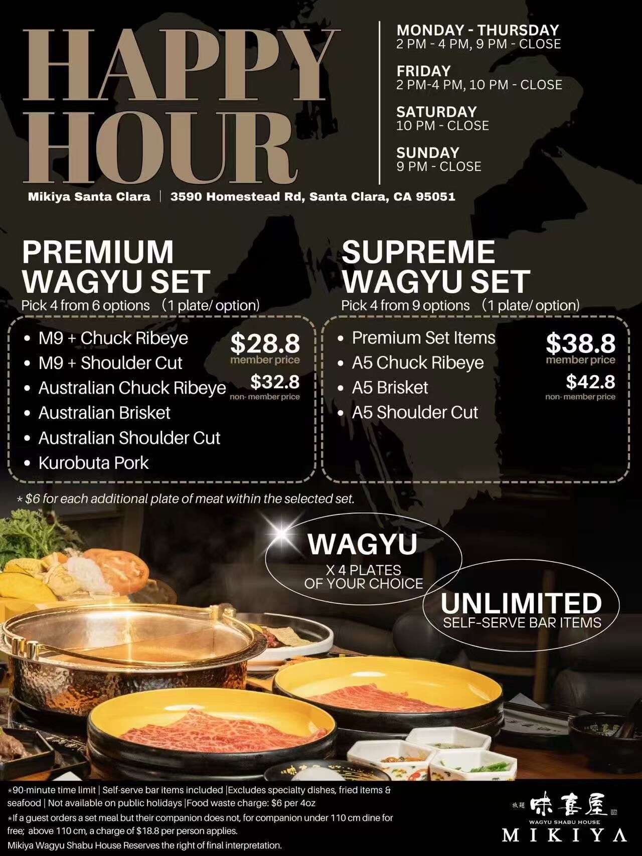 Mikiya Wagyu Shabu House Santa Clara - Chubby Group