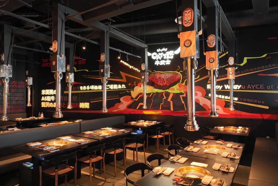 Popular Wagyu Yakiniku Restaurant Chubby Cattle Roams Into Little Tokyo